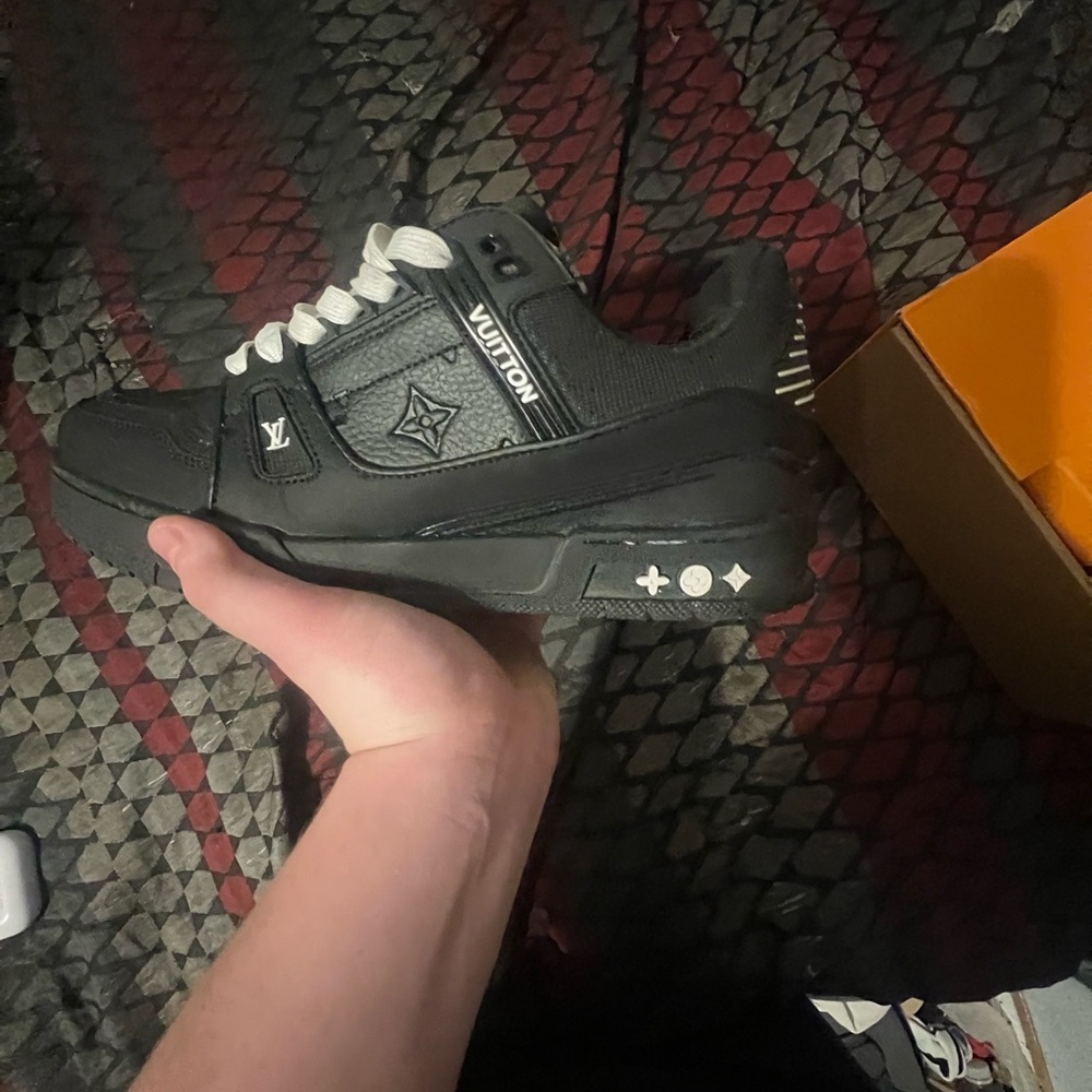Louis Vuitton Black Sneakers for Men